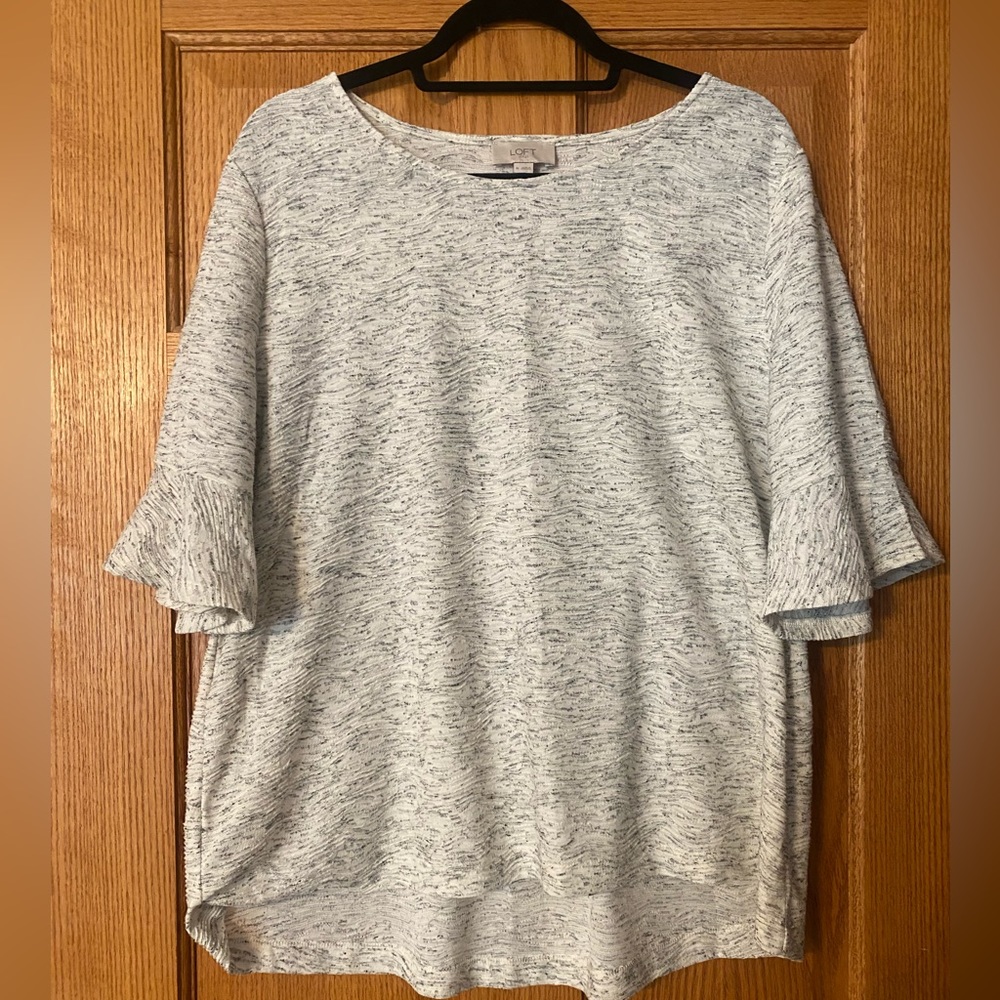 LOFT Bell Sleeve Blouse